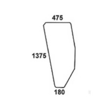 Vetro Sportello SX Trattore